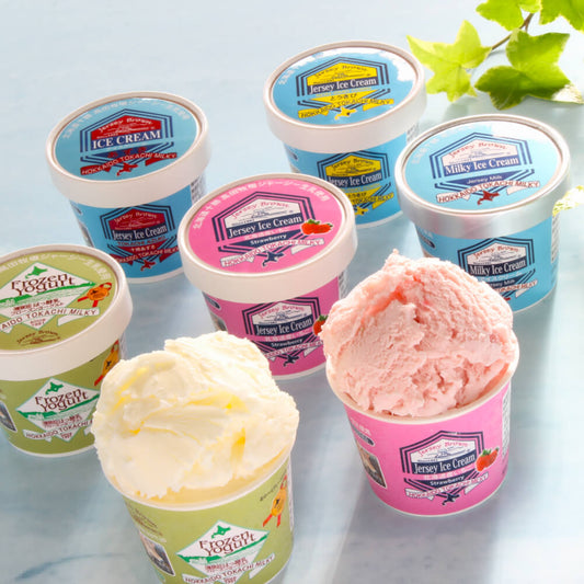 ジャージーフローズンヨーグルト・ジャージーミルキーアイスクリームギフトBOX【送料無料】
