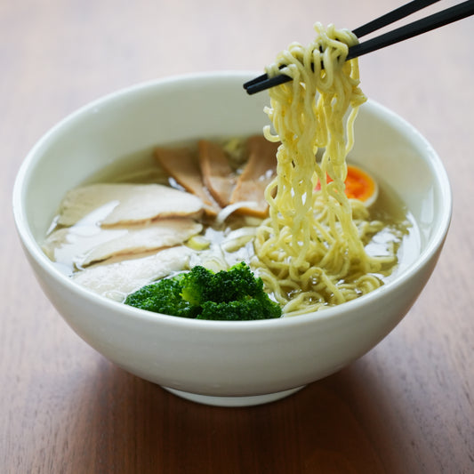 北海道産小麦粉100%使用 ブロッコリーらー麺