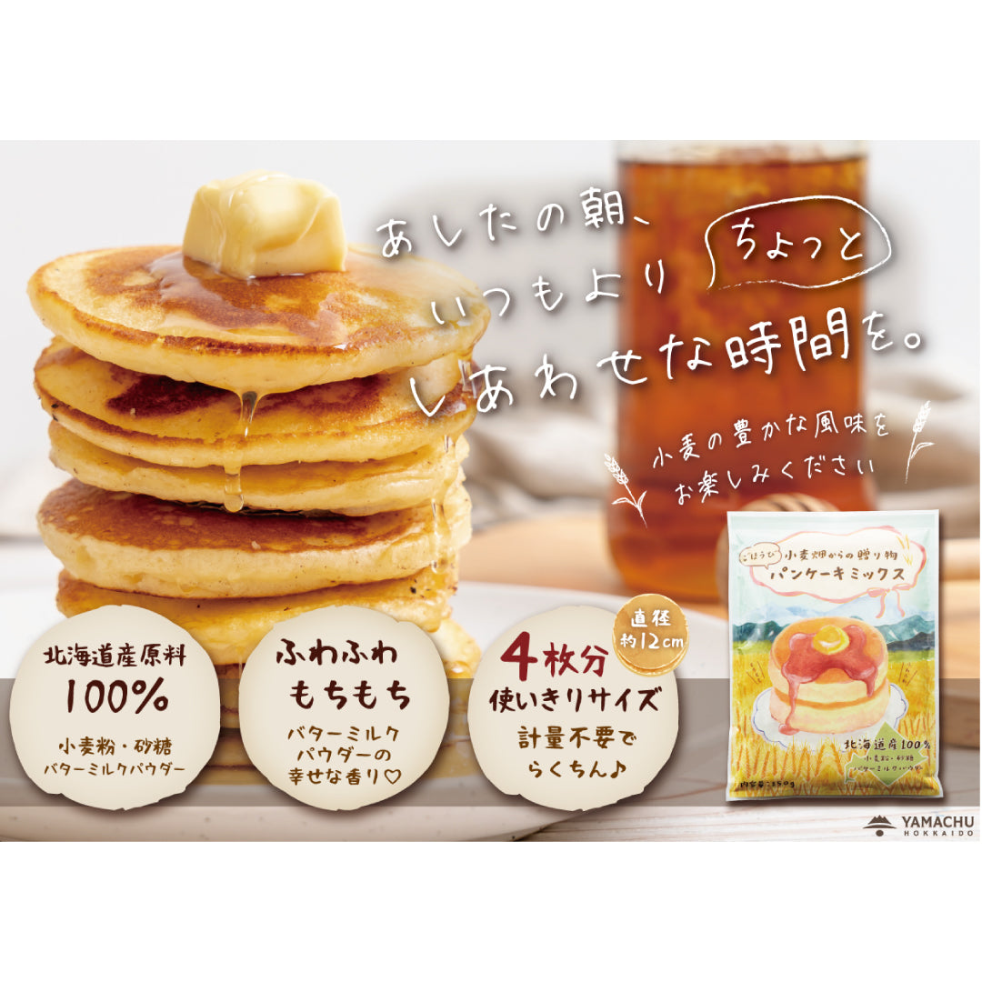 小麦畑からの贈り物 パンケーキミックス(150g)