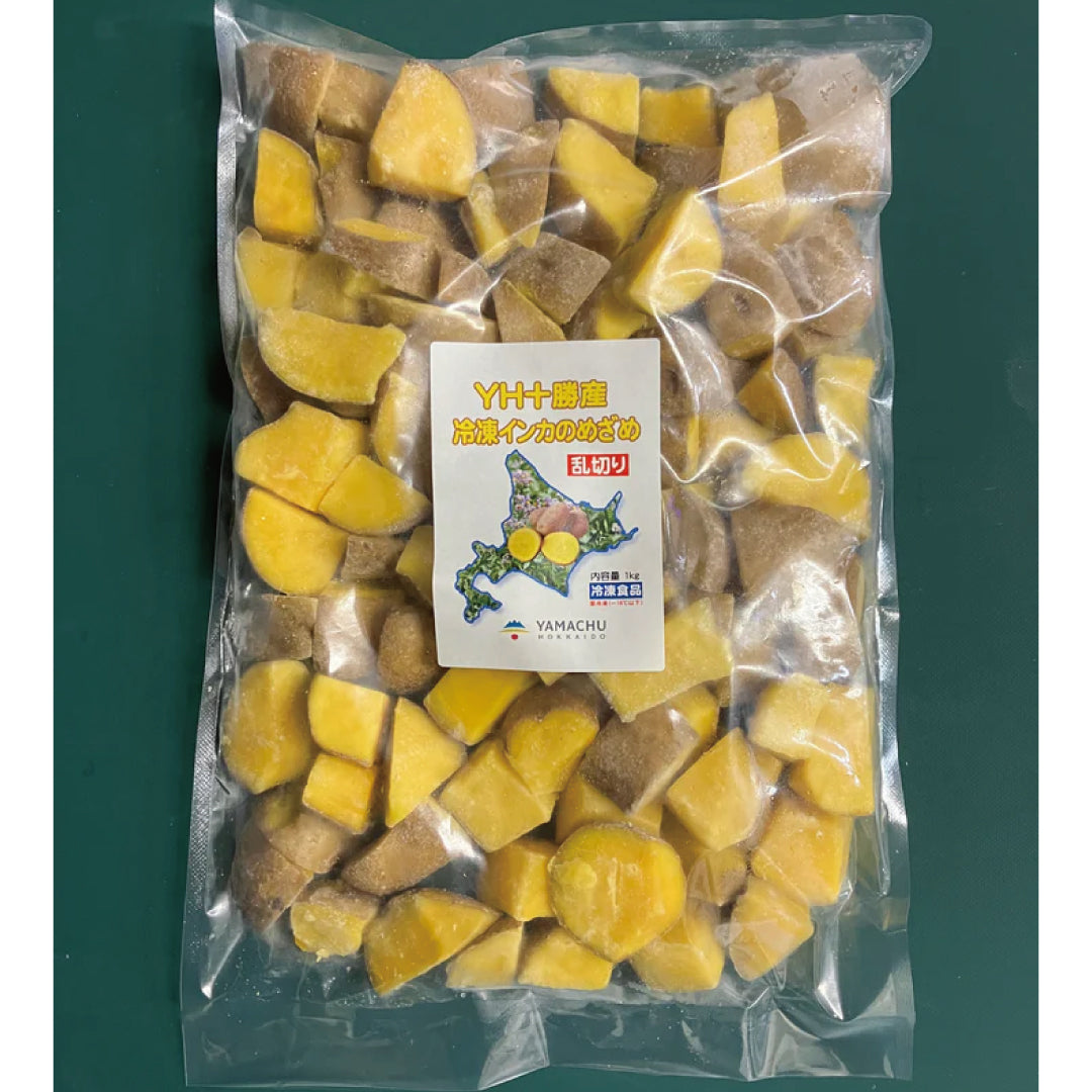 【冷凍】北海道十勝産 インカのめざめ(乱切り)1kg