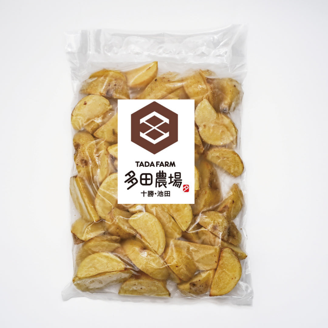 【冷凍】「多田農場」 フライドポテト(きたあかり・皮つき) 500g