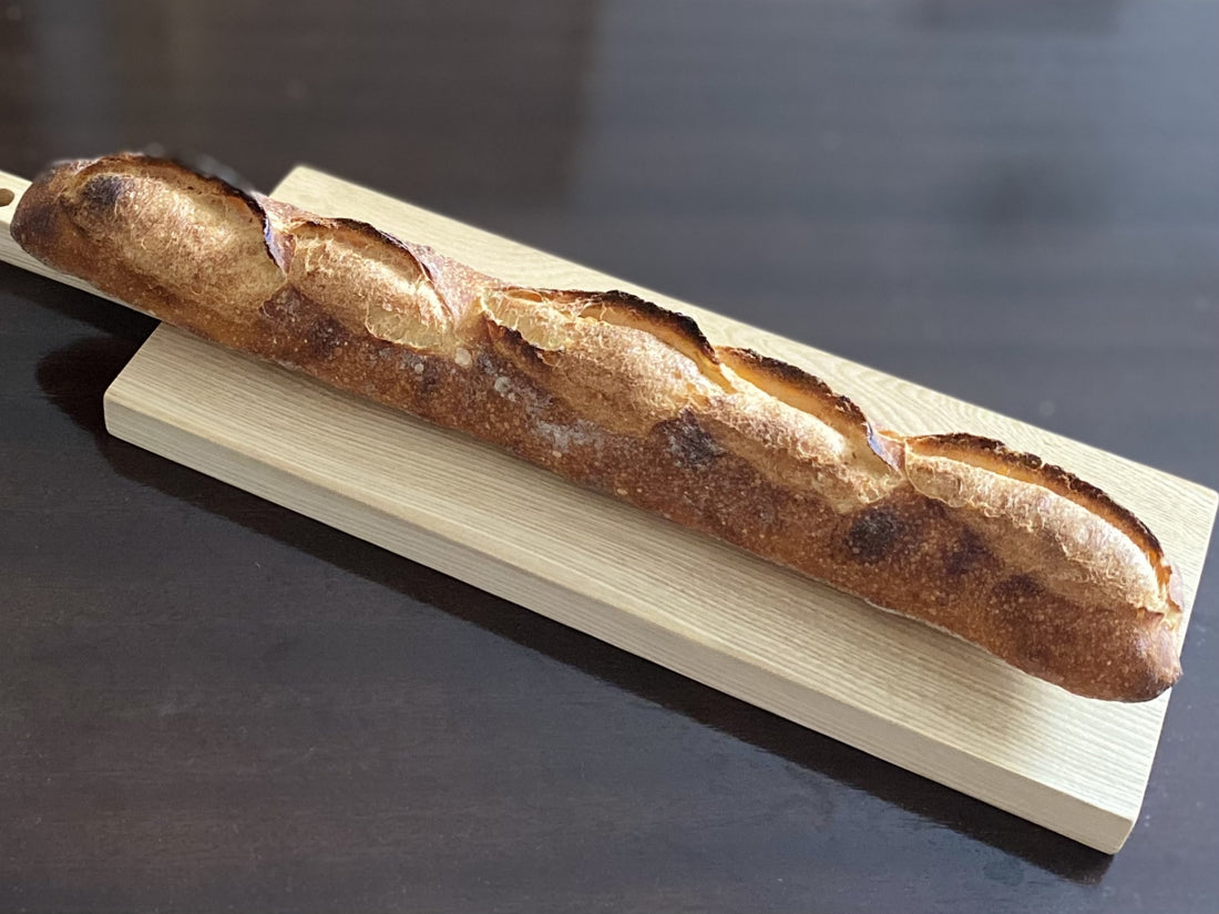 フランスパン用小麦粉「ラ・リュンヌT55」を使ったフランスパンのレシピのご紹介！